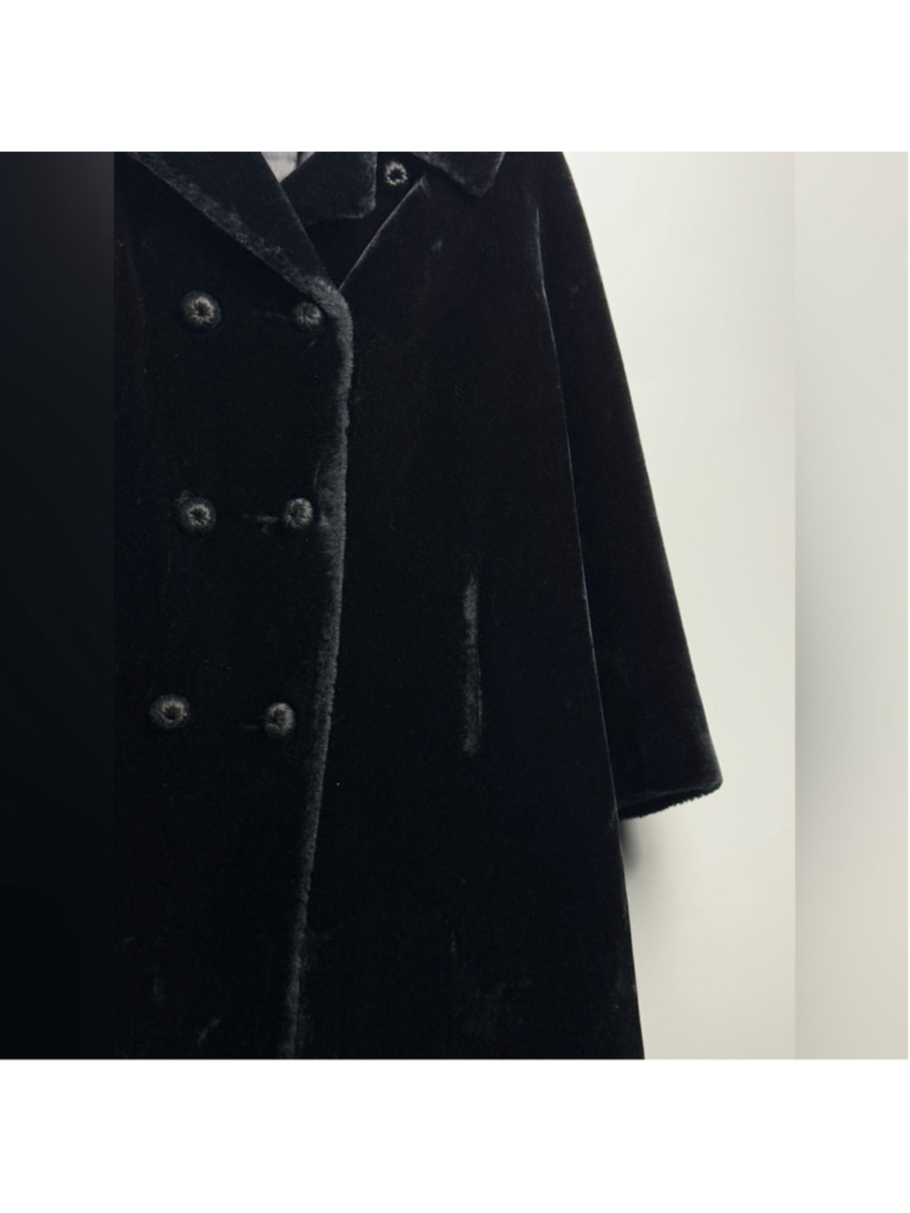 Vintage Borgaza Faux Fur knee length Heavy Winter Coat - Picture 4 of 10